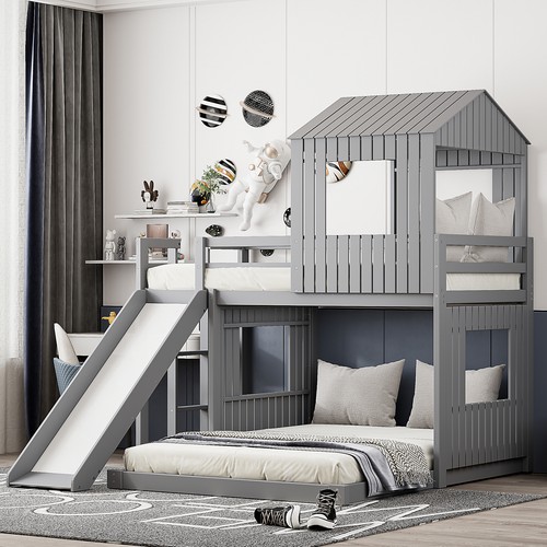 Twin over full bunk bed - over,
