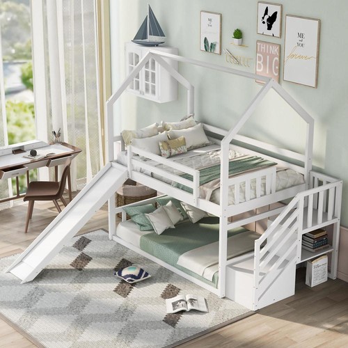 Heavy duty twin over - duty, bunk