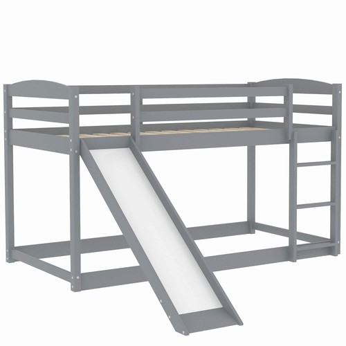 Gray twin over bunk - over,
