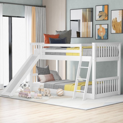 Solid wood over twin - over, bunk